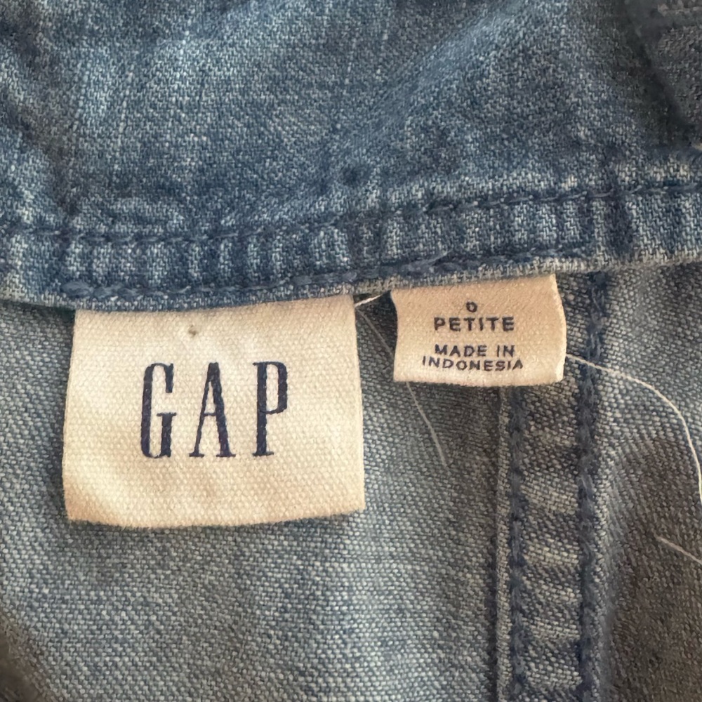 GAP Denim Blue Mini Dress - Picture 6 of 6